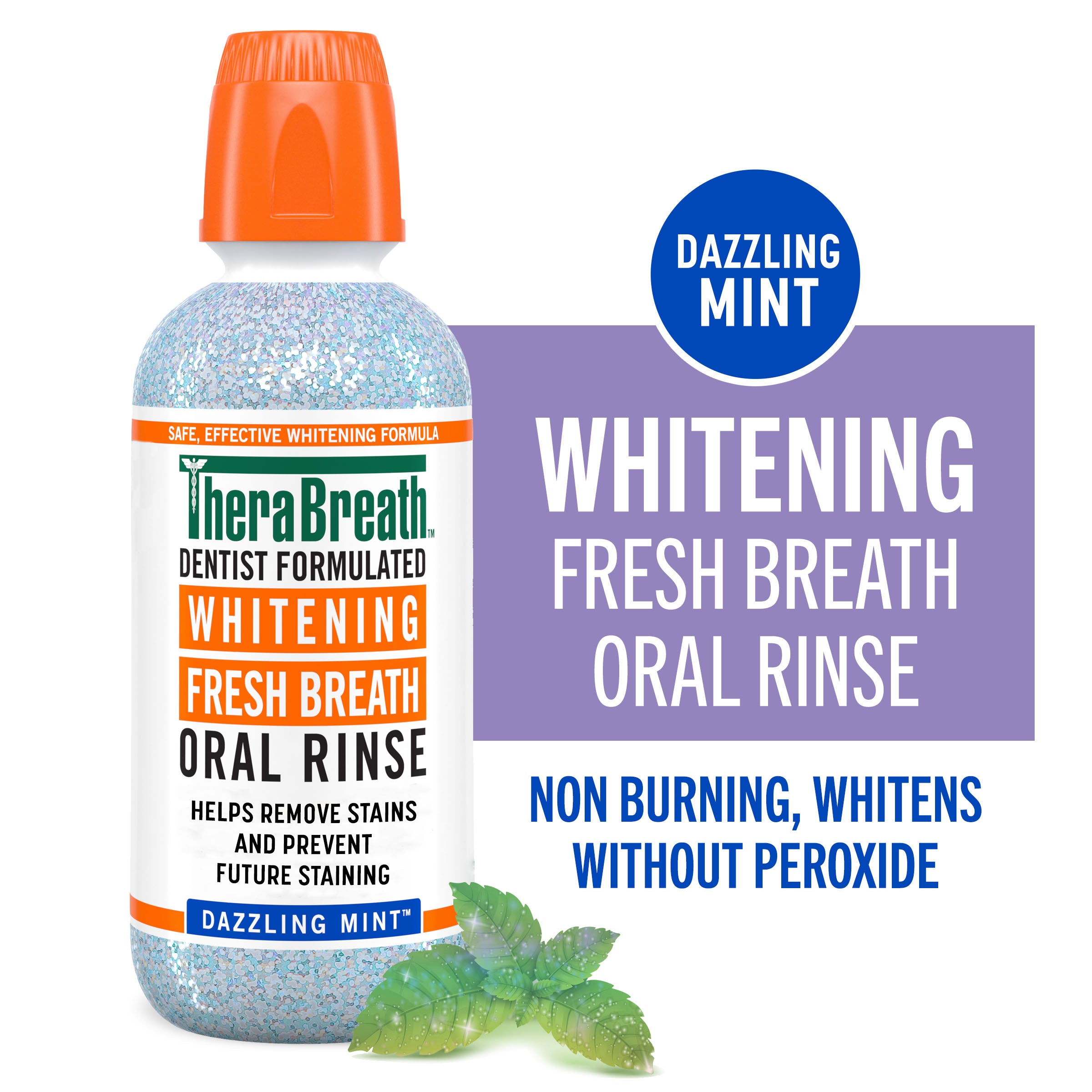 TheraBreath Whitening Oral Rinse & Toothpaste Bundle - Image 2