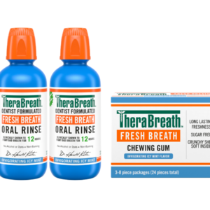 Stay Icy Bundle: 2 Mouthwash & 1 Pack Gum in Invigorating Icy Mint