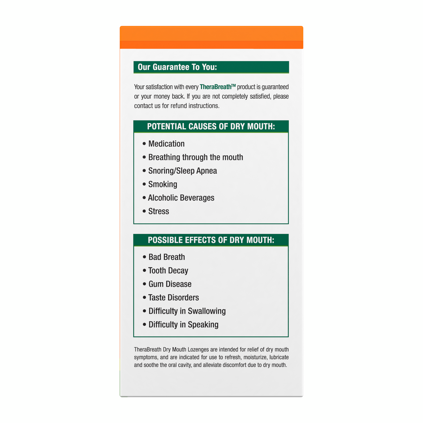 Dry Mouth Lozenges - Mandarin Mint - Image 5