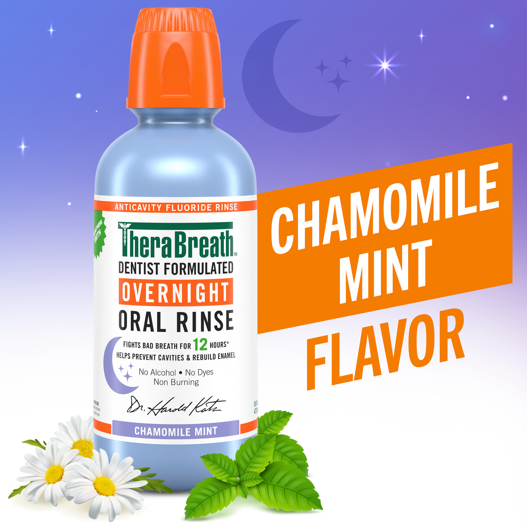Overnight Oral Rinse - Chamomile Mint - Image 2