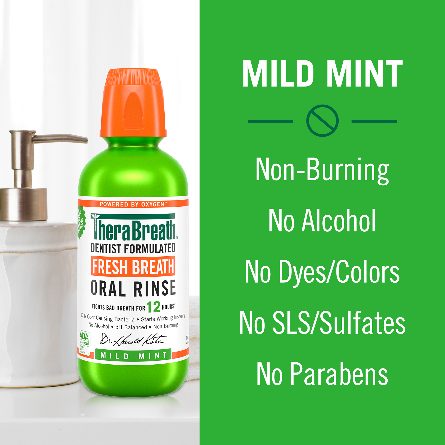 Fresh Breath Oral Rinse - Mild Mint - Image 2