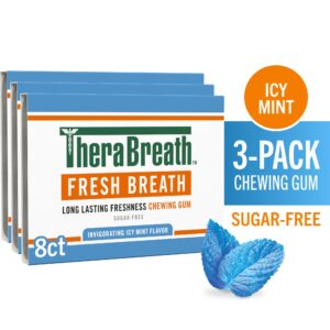 Chewing Gum. Invigorating Icy Mint Flavor