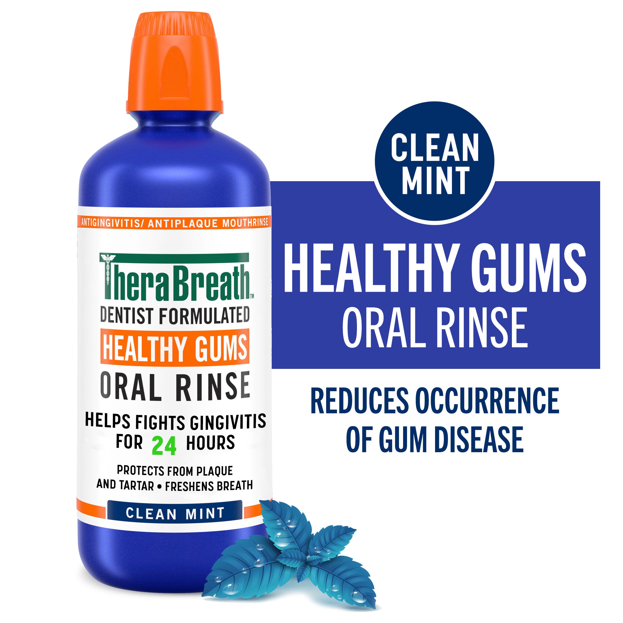 TheraBreath Healthy Gums Oral Rinse & Toothpaste Bundle - Image 2